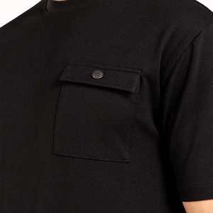 High-Quality Men's Pocket T-Shirt - Durable, Breathable Fabric, <b>Perfect</b> <b>Fit</b> - Great for Casual Outings, Work, and Daily Wear - Product Image 3