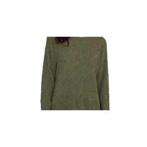 Maglione Teddy da Donna Sanctuary Viola Scuro Extra Small, Invernale Casual Lavorato a Maglia con Logo Ricamato Frontale e Motivo Traspirante - Product Image 2