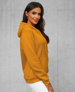 Sweat à capuche décontracté unisexe à col rond et épaules tombantes, couleur unie, avec logo personnalisé, pour automne-hiver, idéal pour couple - Product Image 6