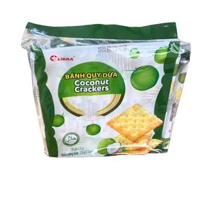 ขนมมะพร้าวกรอบทรงสี่เหลี่ยมทองคำ 220 กรัม – ขนมขบเคี้ยวกรอบอร่อยสไตล์ทรอปิคอล ผลิตโดยโรงงาน ODM เวียดนาม มีตัวอย่างฟรี - Product Image 4