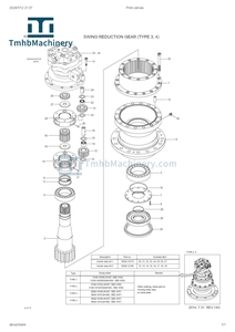איכות טובה 39q8-12190 נושאת חצוף 2 לחופר R300LC-9S hx300 hx340 r305vs R330LC-9S - Product Image 6