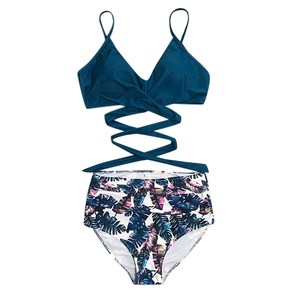 2024 High Waist <b>Bikini</b> Ruffle Swimsuit <b>Push</b> <b>up</b> <b>Bikinis</b> <b>Set</b> Bathing Suit Beachwear - Product Image 5