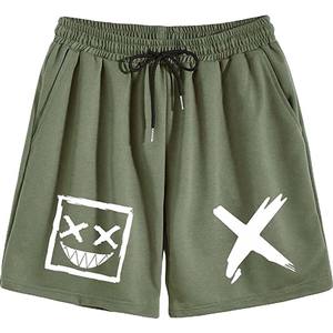 กางเกงขาสั้นผ้ายืดเอวสูงสำหรับผู้ชายกางเกงขาสั้นสำหรับฤดูร้อน - Product Image 4