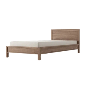 Hot Buy Vietnam High-End Modern Single Bed Muebles de dormitorio de madera maciza Gran oferta para mayoristas Distribuidores OEM disponible - Product Image 4