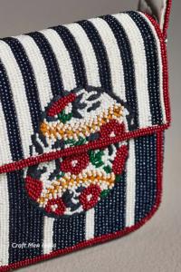 กระเป๋าสะพายสไตล์โบฮีเมียนทำด้วยมือลายมะนาวส้มลูกปัดทรงแมสเซนเจอร์ปรับแต่งได้กระเป๋าฤดูร้อนเขตร้อน - Product Image 2