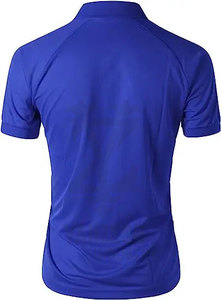 Camisetas de Golf para Hombre al por Mayor, de Algodón/Fibra de Bambú, Diseño Personalizado, Transpirables, 220 Gramos, Patrón Sólido, Sublimación, Tejido de Punto - Product Image 6