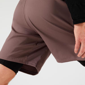 Pantalones cortos transpirables DE TENIS ecológicos informales para hombre, 100% poliéster, patrón personalizado, logotipo de Color, estampado de nombre - Product Image 2