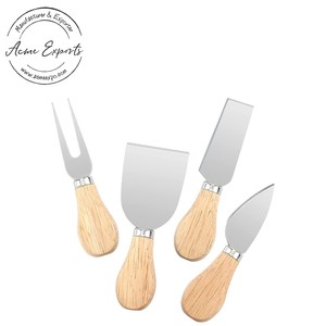 Ensemble de couteaux à fromage en métal doré de luxe, manche élégant en écaille de tortue, lames affûtées, parfait pour servir sur les plateaux, les fêtes et les dîners - Product Image 4