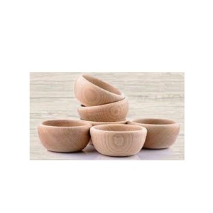 Bol en bois et aspect moderne et brillant poli 100% pièce naturelle différent bol en bois non poli à vendre - Product Image 4