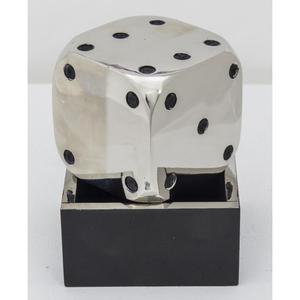 Dés en métal de haute qualité avec boîte, objet décoratif, décoration intérieure moderne, décoration de la maison, cadeau de nouveauté sportive, trophée, support OEM - Product Image 4