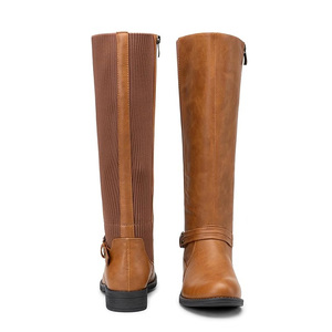 Bottes d'équitation polo faites à la main en cuir véritable grand équipement équestre confortable chaussures d'équitation durables bottes longues polo - Product Image 3