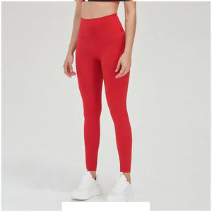 Beurre doux taille haute Logo personnalisé Leggings de Yoga femmes pantalons serrés pour athlétique course Leggings prix raisonnable de haute qualité - Product Image 2