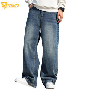 Plus Size Denim <b>Shorts</b> for <b>Men</b> Baggy Classic Straight Leg Casual Jeans <b>Short</b> Loose Fit <b>Skinny</b> Stretch Jorts - Product Image 1