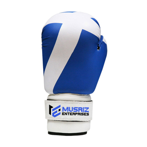 Guantes de Boxeo Profesionales Personalizados con Logotipo Impreso, Antideslizantes, de Alta Calidad, con Cierre, de Cuero Sintético de Vaca, Ajuste Universal - Product Image 3