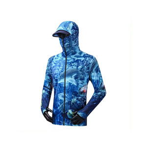 Sudadera con capucha de pesca de manga larga de secado rápido para hombre, diseño personalizado, transpirable, de talla grande, ropa para exteriores, 2024 - Product Image 2