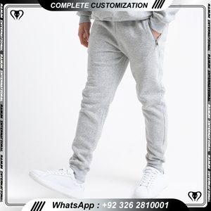 เสื้อสเวตเตอร์แนวสตรีทของผู้ชาย OEM เสื้อสเวตเตอร์สำหรับผู้ชายผ้าฝ้าย100% ใส่วิ่งสำหรับฤดูใบไม้ร่วงและฤดูหนาว - Product Image 3