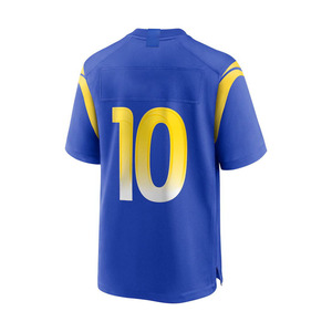 Camiseta de fútbol americano de secado rápido hecha a medida, diseño de tendencia superior, ropa deportiva, camiseta sublimada - Product Image 3