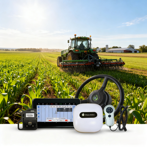 Guide de tracteur GNSS RTK avec kit de pilotage automatique, boîte de vitesses moteur, roulement 12V 150W pour machines agricoles - Product Image 4