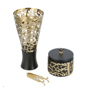 Quemador de metal martillado Bakhoor de calidad creativa, soporte de incienso Mabkhara, difusor de aromaterapia para Home Hotel o Resorts - Product Image 4