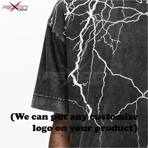 เสื้อยืดแนวสตรีทฮิปฮอปของผู้ชายเสื้อสไตล์วินเทจไซส์พิเศษเสื้อยืดผ้าฝ้าย100% - Product Image 5