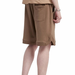 Factory Price OEM Service Solid Casual Loose <b>Baggy</b> Style Jogger <b>Shorts</b> Breathable Quick Dry Elastic Waist for <b>Men</b> - Product Image 2