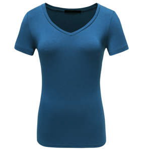 2025 verano 100% Camiseta de algodón Mujer Color sólido suave mujer Casual de gran tamaño liso mujeres Tops camisetas - Product Image 1