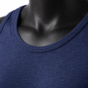 Camiseta sin mangas de secado rápido para hombre, transpirable, para entrenamiento, gimnasio, deportes, con logo personalizado, proveedor mayorista - Product Image 4