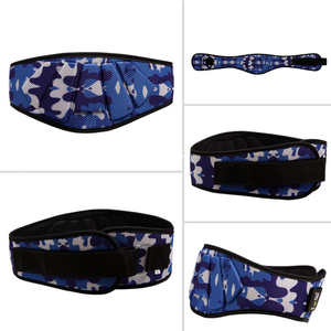 เข็มขัดยกน้ำหนักนีโอพรีนแบบปรับได้สำหรับยิมและการฝึกซ้อมทนทาน - Product Image 6