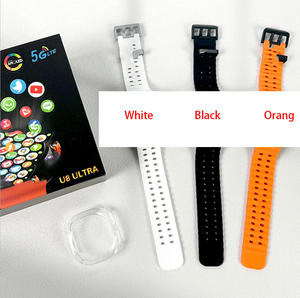 Relógio Inteligente Android <span class=keywords><strong>Watch</strong></span> 5G <span class=keywords><strong>U8</strong></span> Ultra Tela AMOLED de 1.6 Polegadas 4G 3GB+32GB Chamada BT Versão Global para Homens 2025 - Product Image 6