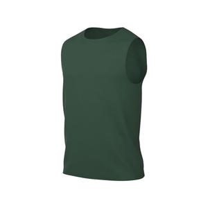 Camiseta sin mangas con estampado personalizado de alta calidad para hombre, ropa de calle para gimnasio, ropa de calle, sin mangas, 100% de algodón, camiseta sin mangas acanalada para hombre - Product Image 4