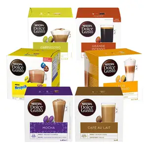 NESCAFÉ DOLCE GUSTO NESQUIK Chocolate Flavored Drink Three Packs of 16  Capsules [48 Capsules]