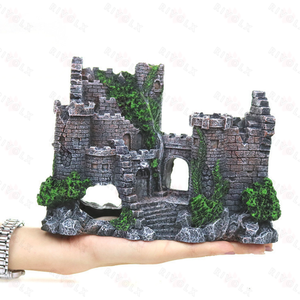 Resina Acuario Castillo Cueva Adorno-Aquascaping Accesorio Decorativo - Product Image 2