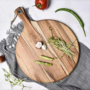 Factory Supplier Wooden Chopping <b>Board</b> Acacia Cutting <b>Board</b> with Handle by glowin fashion - Product Image 2