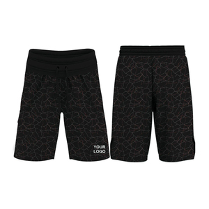 Men's Custom Sublimation <b>Logo</b> Jiu Jitsu BJJ Fight Shorts UFC <b>No</b> Gi Grappling MMA Black Boxing Wear for Adults - Product Image 1