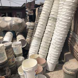 Déchets de seaux en PP lavés à froid, mélangés, très demandés et les plus vendus - Product Image 3