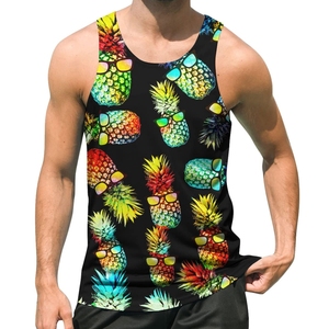 New Arrival High Quality Custom Logo Men's Gym TankTop Plus Size Fitness Wear for <b>Athletic</b> Training Breathable Workout Top - Product Image 1