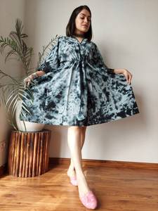 Venta caliente verano 2024 ropa de mujer vestidos Casual satén Maxi vestido elegante mujer manga corta vestidos Maxi para mujer señora - Product Image 3