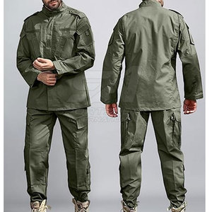 Trajes Tácticos Resistentes con Múltiples Bolsillos, Puños Ajustables y Hombros Reforzados para Uso en Exteriores - Product Image 5