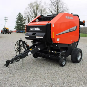 Presse à balles rondes pour paille, mini-presse à balles pour fourrage, machine à emballer compacte avec ficelle, équipement agricole monté sur tracteur, garantie 4 ans, origine DK - Product Image 1