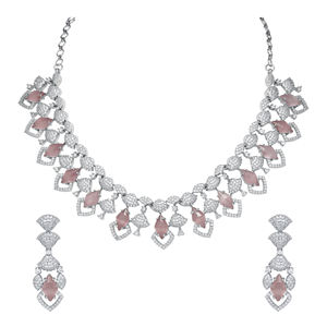 Collier AD en argent moderne à la mode avec perle orthodoxe religieux argent plaqué laiton bijoux cadeau de fête pour les femmes - Product Image 3