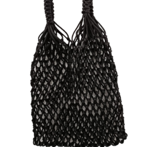 กระเป๋าถือเชือกชายหาดผ้าโพลีเอสเตอร์ทำมือเปิดปิดกันน้ำมีโลโก้กำหนดได้เองสำหรับผู้หญิงฤดูร้อน - Product Image 1