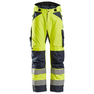 Pantalones Cargo OEM de alta calidad para hombre, ropa de trabajo de seguridad con múltiples bolsillos, pantalones Cargo reflectantes de alta visibilidad para construcción - Product Image 4