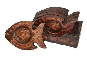 ROOP DESIGN UNIQUE COASTER EN RÉSINE DE BOIS ÉPOXY pour Café Thé Boisson En Bois Personnaliser Carré Rond Tasse À Thé - Product Image 4