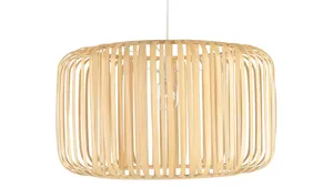 Wholesale Antiqued <b>Vintage</b> Retro Bamboo Lampshade Pendant <b>Light</b> Fixture Modern Japanese Hanging <b>Ceiling</b> Lampshade Handmade - Product Image 6