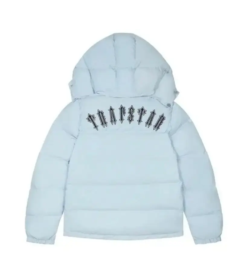 Diseñador de lujo Uk London Down Jacket Mujeres Irongate Desmontable con capucha Puffer Blue Trapstar Abrigo de invierno
