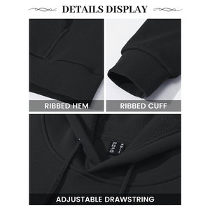 Nouveauté en vente chaude, sweats à capuche pour hommes, style unique, respirant, sweats à capuche pour hommes en meilleur matériau - Product Image 5