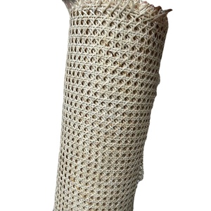 Fournitures d'arts et d'artisanat, cannage en rotin enduit, décoration d'intérieur écologique, blanc, logo personnalisé - Product Image 1