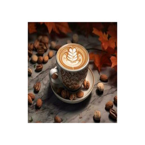 Café Instantáneo Molido con Sabor a Avellana, Tueste Italiano, Granos Arábica de Alta Calidad, Bebida Aromática Intensa, Caja - Product Image 1