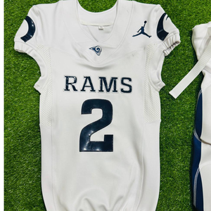 Servicio OEM al por mayor fútbol americano Jersey sublimación Impresión logotipo personalizado buena alta calidad conjunto para hombres uniforme para la venta - Product Image 1