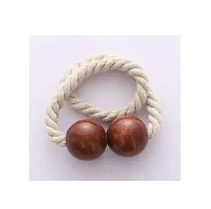 Seil Massive Baumwolle Geflochtenes Seil 6mm für Holz perlen für kunden spezifische Größe günstigen Preis natürlichen Handwerk Verkauf